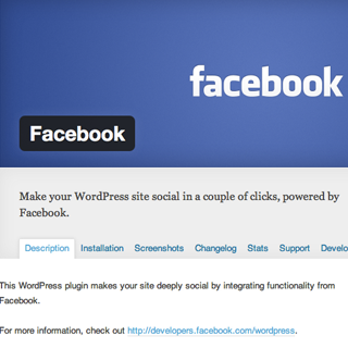 Wordpress Facebook Plugin